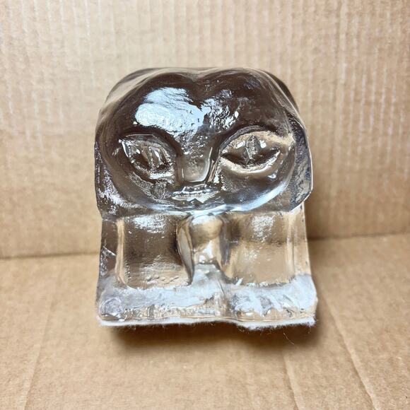 Eric Horgan Glass Cat Bookend Paperweight - Picture 1 of 5